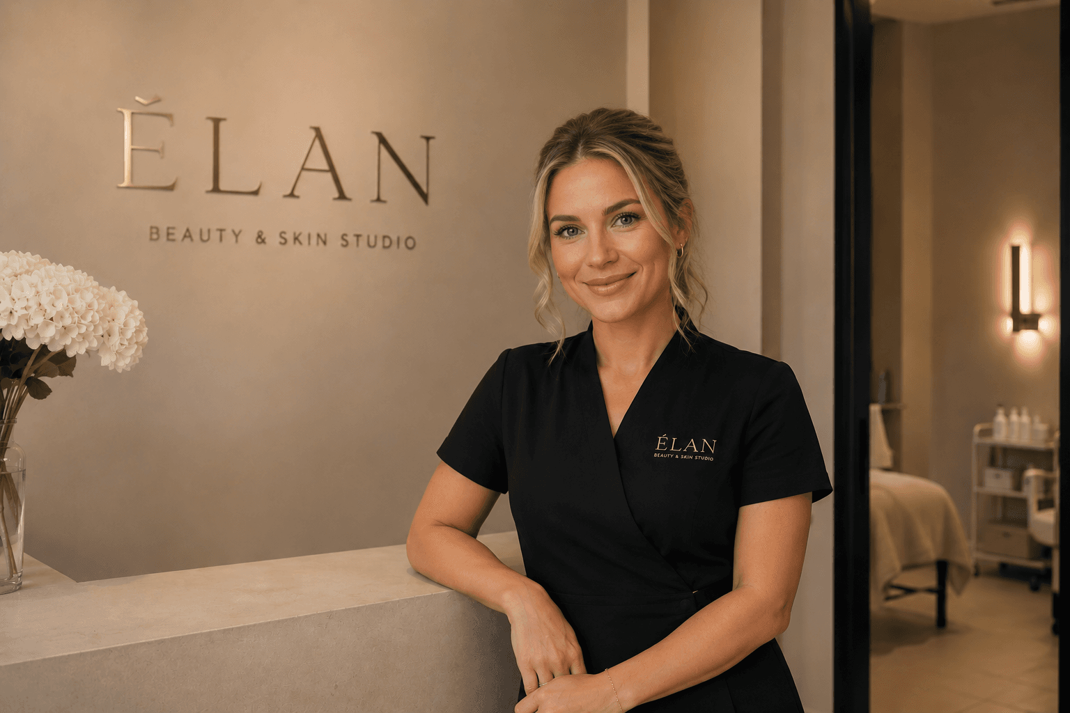 Huidspecialist bij ÉLAN Skin Studio.